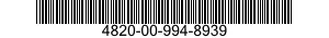 4820-00-994-8939  4820009948939 009948939