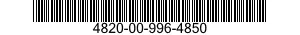 4820-00-996-4850 VALVE,REGULATING,FLUID PRESSURE 4820009964850 009964850