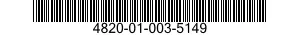 4820-01-003-5149 VALVE,REGULATING,FLUID PRESSURE 4820010035149 010035149