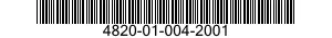 4820-01-004-2001 VALVE,ANGLE 4820010042001 010042001