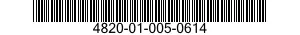 4820-01-005-0614 VALVE,PRESSURE EQUALIZING,GASEOUS PRODUCTS 4820010050614 010050614