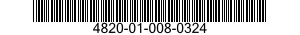 4820-01-008-0324 VALVE,SHUTTLE 4820010080324 010080324
