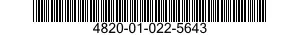 4820-01-022-5643  4820010225643 010225643