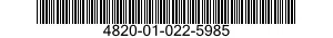4820-01-022-5985  4820010225985 010225985