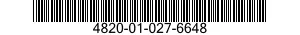 4820-01-027-6648 VALVE,REGULATING,FLUID PRESSURE 4820010276648 010276648