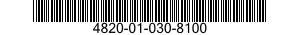 4820-01-030-8100 VALVE,PLUG 4820010308100 010308100