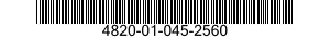 4820-01-045-2560 VALVE,GLOBE 4820010452560 010452560