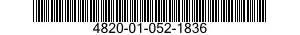 4820-01-052-1836  4820010521836 010521836
