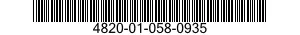 4820-01-058-0935 CAP,VALVE 4820010580935 010580935