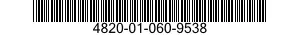 4820-01-060-9538 FLUSHING BLOCK,HYDRAULIC SYSTEM 4820010609538 010609538