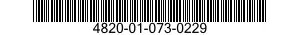 4820-01-073-0229 VALVE,CHECK 4820010730229 010730229
