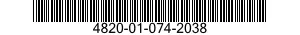 4820-01-074-2038 VALVE,LINEAR,DIRECTIONAL CONTROL 4820010742038 010742038