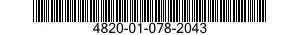 4820-01-078-2043  4820010782043 010782043