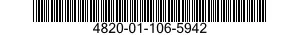 4820-01-106-5942 VALVE,GLOBE 4820011065942 011065942