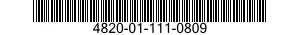 4820-01-111-0809  4820011110809 011110809
