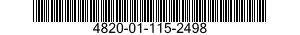 4820-01-115-2498  4820011152498 011152498