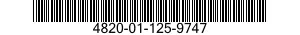 4820-01-125-9747 VALVE,CHECK 4820011259747 011259747