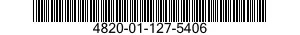 4820-01-127-5406 VALVE 4820011275406 011275406