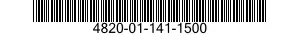 4820-01-141-1500 SLEEVE,OPERATOR,VALVE 4820011411500 011411500