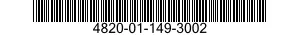 4820-01-149-3002 VALVE,CHECK 4820011493002 011493002