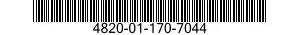 4820-01-170-7044 VALVE,ANGLE 4820011707044 011707044