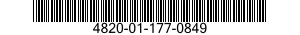 4820-01-177-0849 VALVE,LIFT-CHECK 4820011770849 011770849