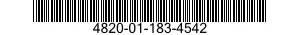 4820-01-183-4542 VALVE,CHECK 4820011834542 011834542