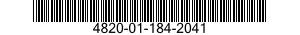 4820-01-184-2041  4820011842041 011842041