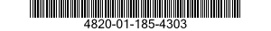 4820-01-185-4303 VALVE,CHECK 4820011854303 011854303