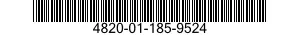 4820-01-185-9524  4820011859524 011859524