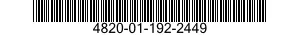 4820-01-192-2449 DISK,VALVE 4820011922449 011922449