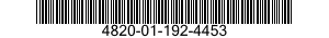 4820-01-192-4453 VALVE,REGULATING,FLUID PRESSURE 4820011924453 011924453