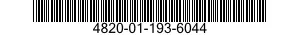 4820-01-193-6044 VALVE,BALL 4820011936044 011936044