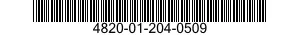 4820-01-204-0509  4820012040509 012040509