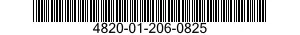 4820-01-206-0825 VALVE,SHUTTLE 4820012060825 012060825