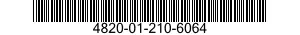 4820-01-210-6064 VALVE,GLOBE 4820012106064 012106064