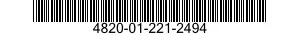 4820-01-221-2494  4820012212494 012212494