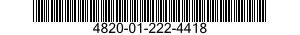 4820-01-222-4418  4820012224418 012224418