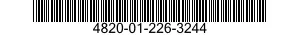 4820-01-226-3244 VALVE,STOP-CHECK 4820012263244 012263244