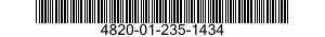 4820-01-235-1434 VALVE,GLOBE 4820012351434 012351434