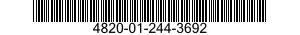 4820-01-244-3692 DIAPHRAGM,VALVE,FLAT 4820012443692 012443692