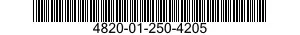 4820-01-250-4205  4820012504205 012504205
