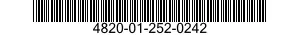4820-01-252-0242 VALVE,GLOBE 4820012520242 012520242