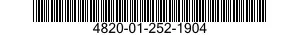 4820-01-252-1904 SEAT ASSEMBLY 4820012521904 012521904