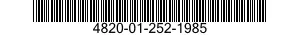 4820-01-252-1985  4820012521985 012521985