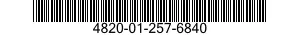 4820-01-257-6840 VALVE,REGULATING,SYSTEM PRESSURE 4820012576840 012576840