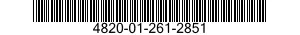 4820-01-261-2851 DISK,VALVE 4820012612851 012612851