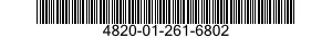 4820-01-261-6802 CARTRIDGE,SHUT-OFF VALVE 4820012616802 012616802