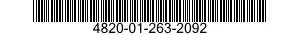 4820-01-263-2092 VALVE,GATE 4820012632092 012632092
