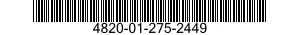 4820-01-275-2449 VALVE,REGULATING,FLUID PRESSURE 4820012752449 012752449